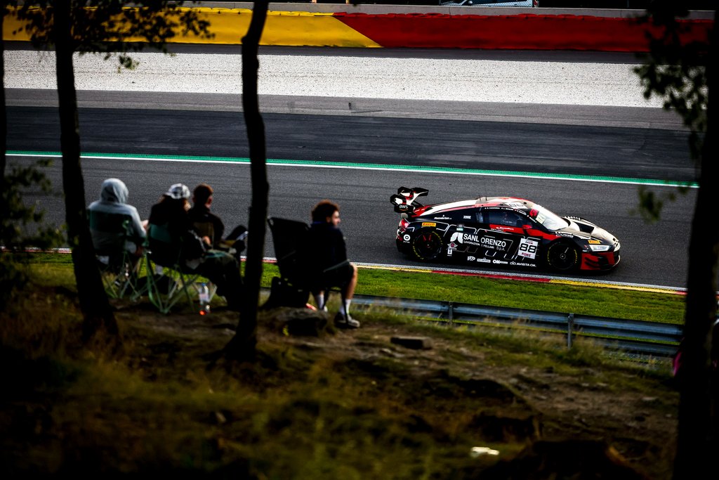 Udgik kort før mål: Sebastian Øgaard uheldig på Spa-Francorchamps
(Foto: Tresor Competition)